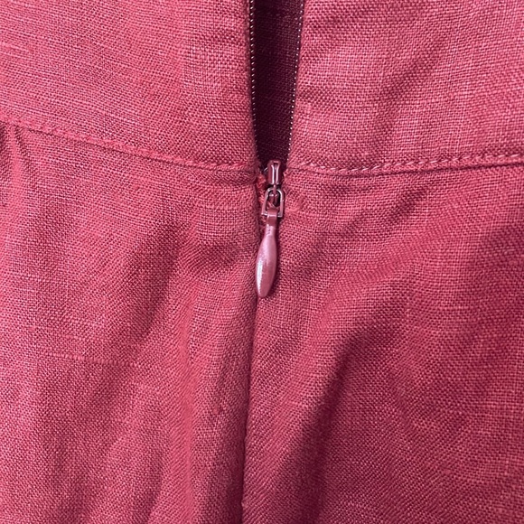 ELK Hersom Jumpsuit French Linen Size 6 Paprika - Picture 4 of 8